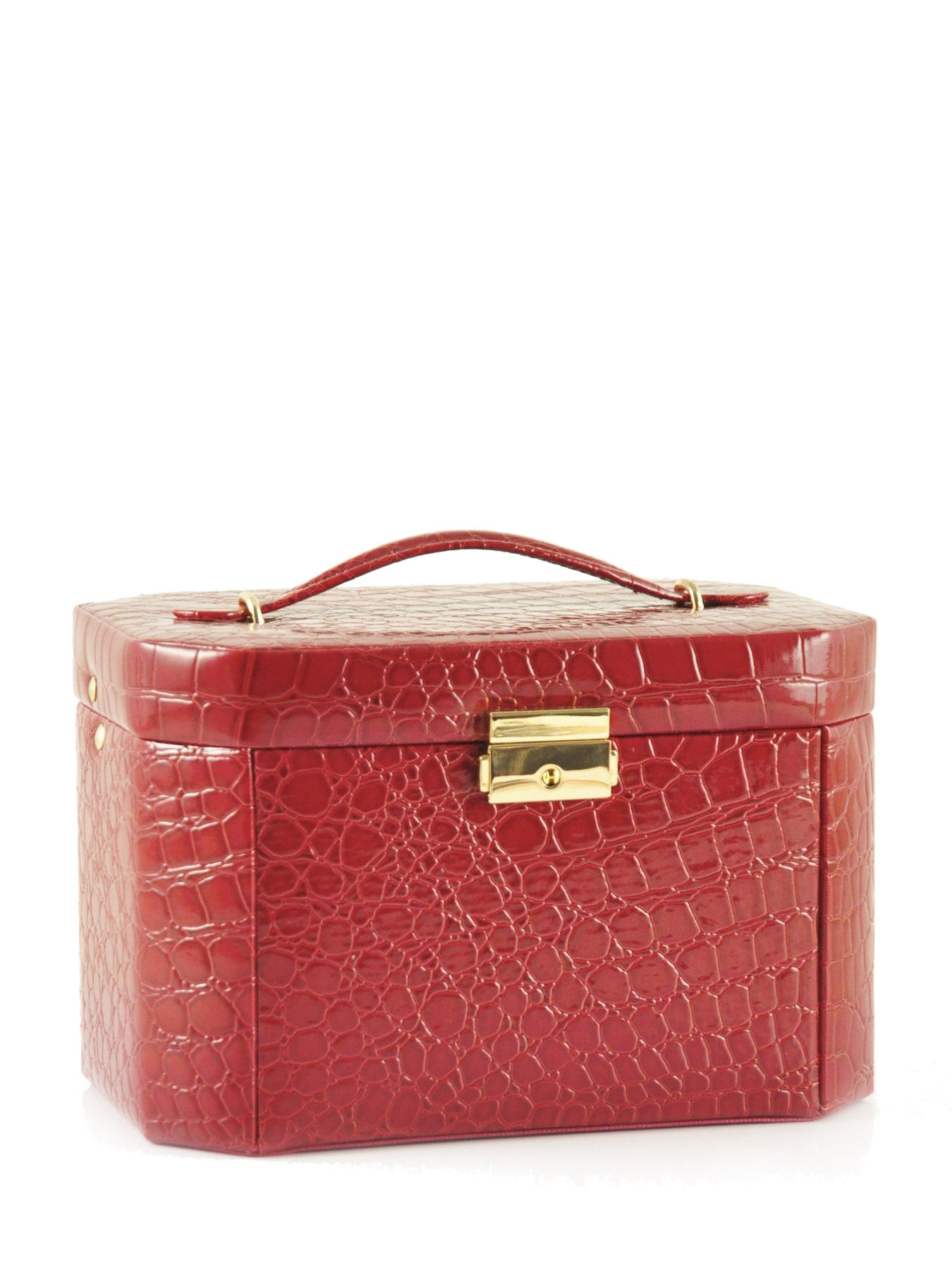 COFFRET BIJOUX FRANCINEL PVC FACON CROCO
