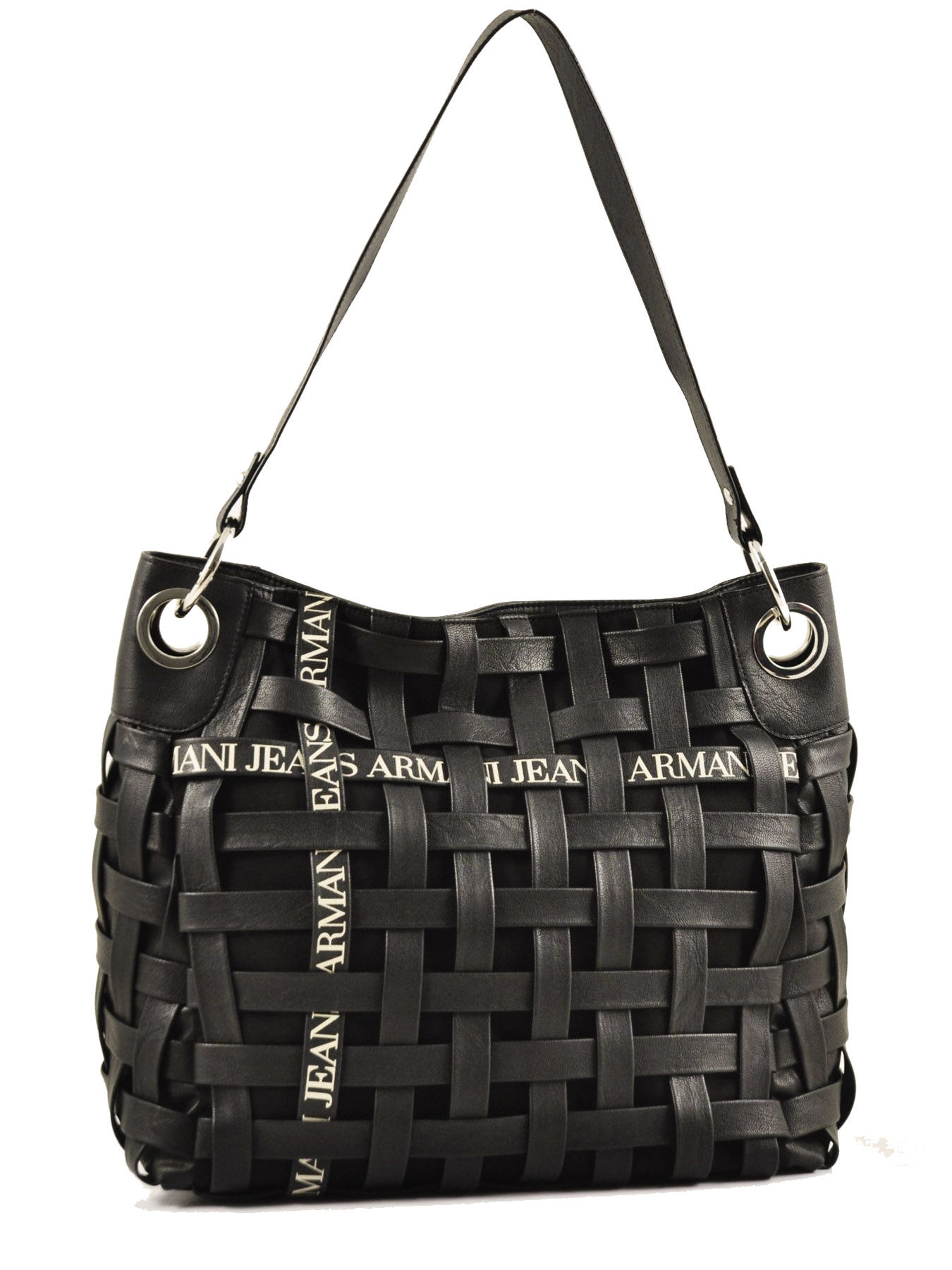 SAC PORTE EPAULE ARMANI JEANS ECOPELLE STAMP