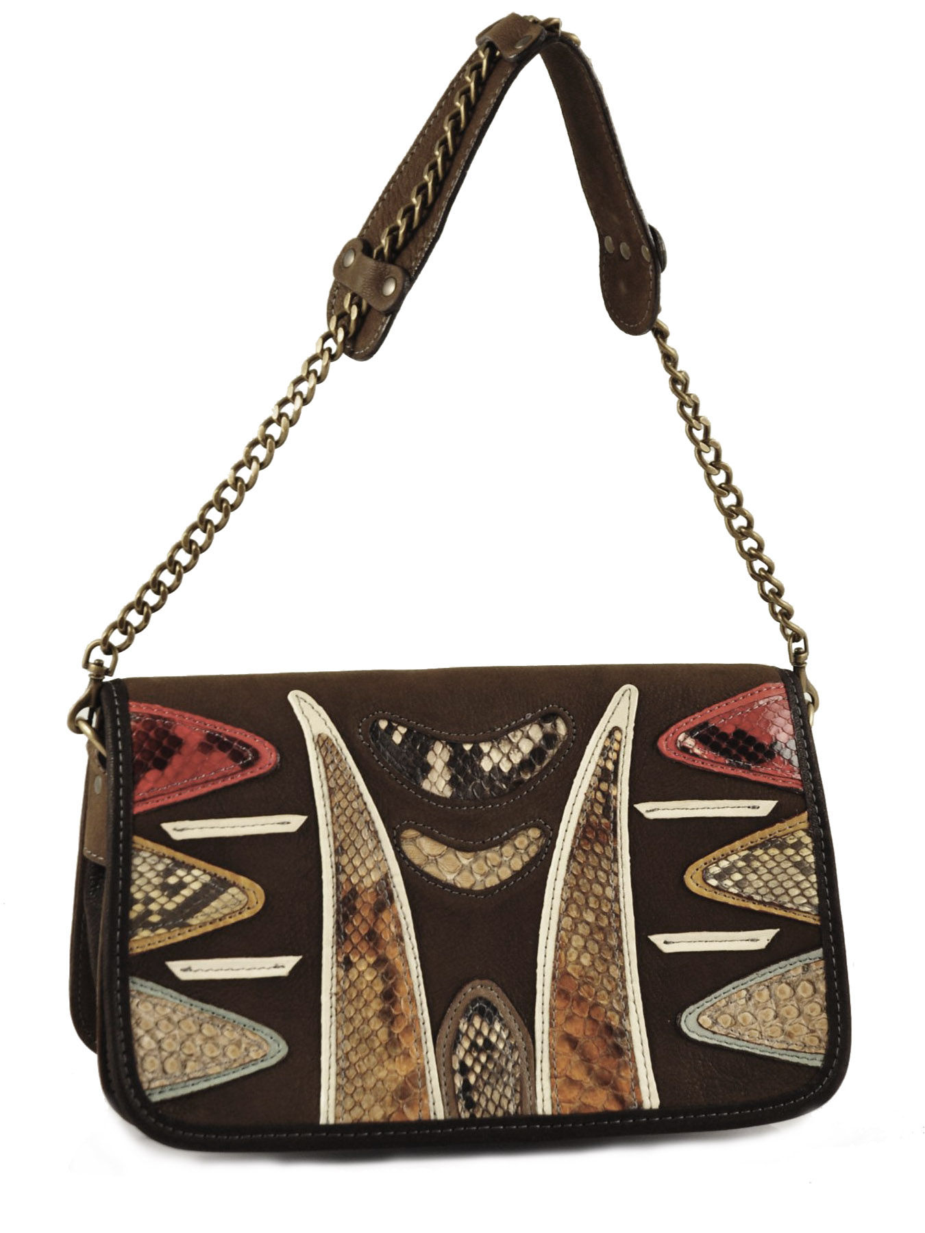 POCHETTE CEREMONIE SAC DE SOIREE ABACO JAVA ETHNIQUE