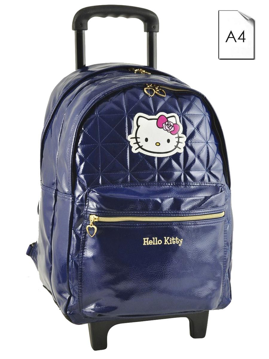 SAC A DOS A ROULETTES HELLO KITTY NEW GLAM