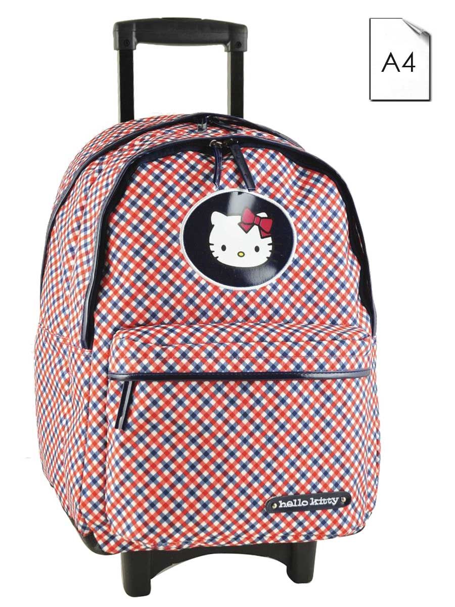 SAC A DOS A ROULETTES HELLO KITTY NEW LUXURY