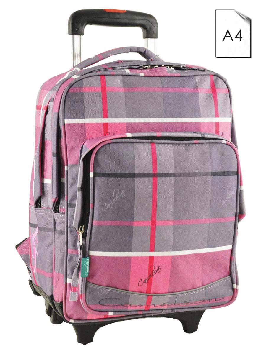 SAC A DOS A ROULETTES CAMELEON RDC GIRL