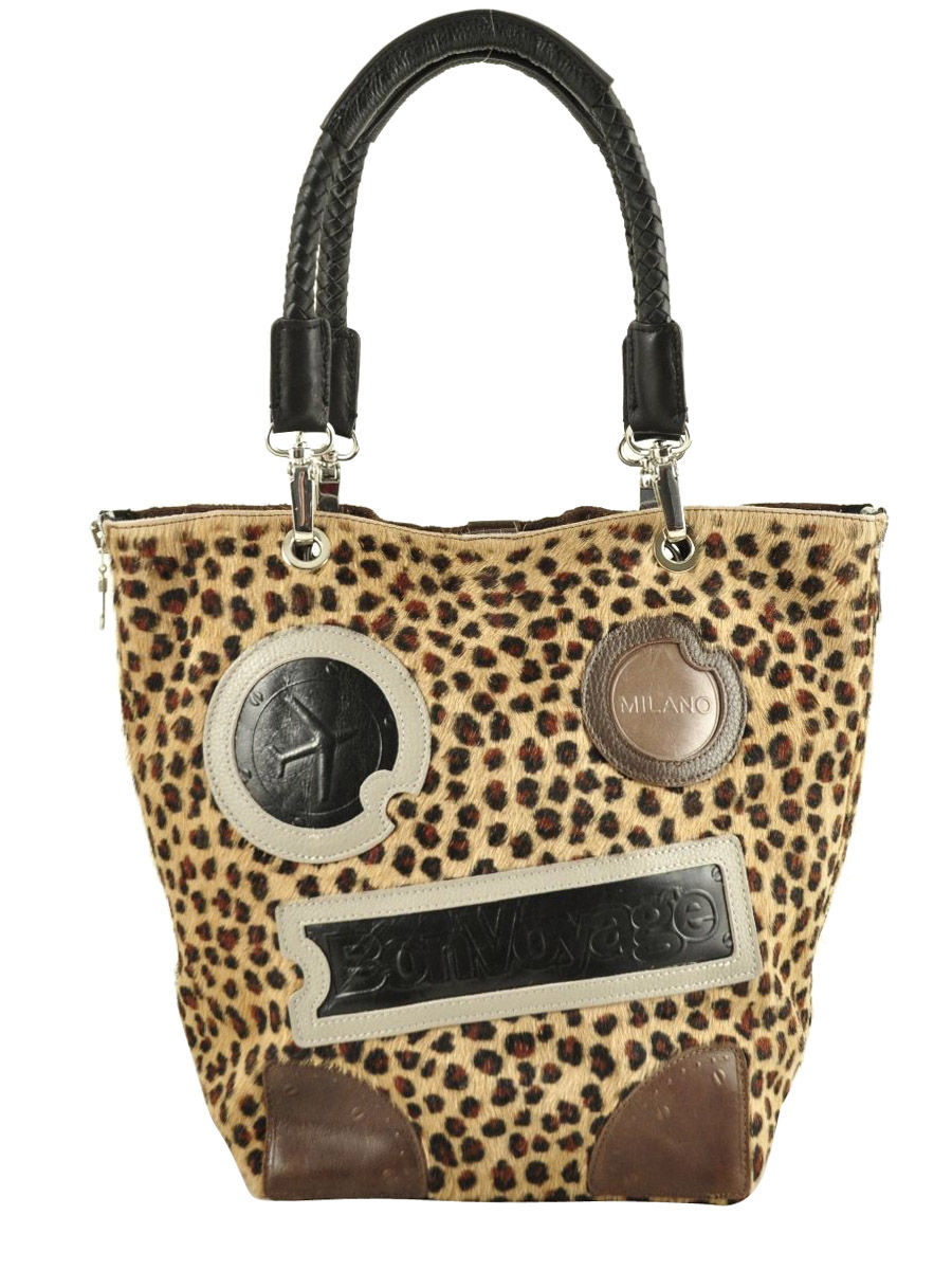SAC PORTE EPAULE BARBARA RIHL JUNGLE