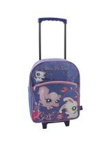 Sac &agrave; dos &agrave; roulettes Little petshop 100720FA