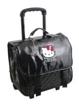 Cartables &agrave; roulettes Hello kitty HEK23015