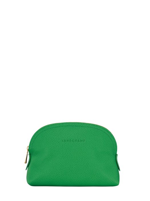 Longchamp Le foulonné Clutch / cosmetic case Green