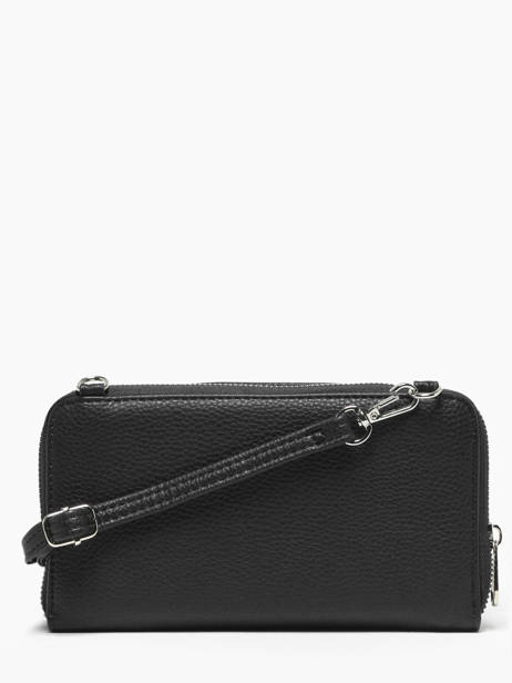 Ccrossbody Wallet Miniprix Black grained H6017 other view 4