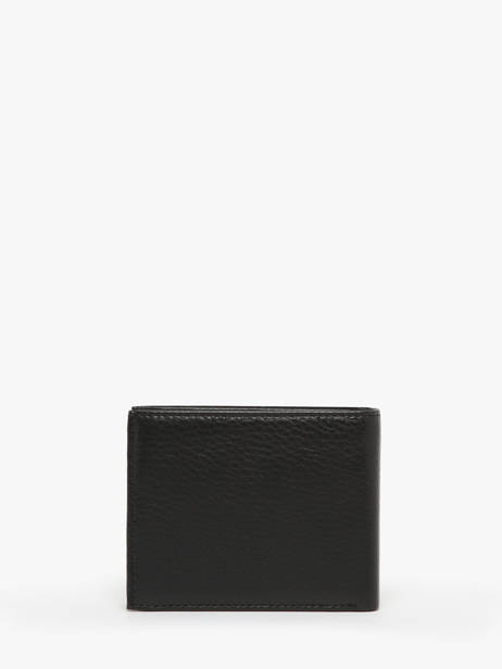 Wallet Leather Yves renard Black foulonne 2307 other view 3