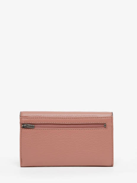 Wallet Leather Yves renard Pink enveloppe 29283 other view 2