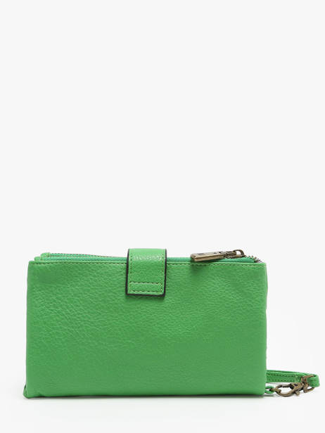 Wallet With Coin Purse Miniprix Green soft 195 other view 2