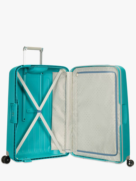 Hardside Luggage S'cure Samsonite Blue s'cure 10U002 other view 2