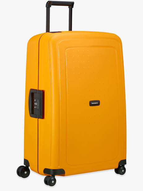 Hardside Luggage S'cure Samsonite Yellow s'cure 10U002 other view 1