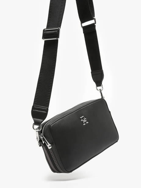 Shoulder Bag Th Essential Recycled Polyester Tommy hilfiger Black th essential AW15724 other view 2
