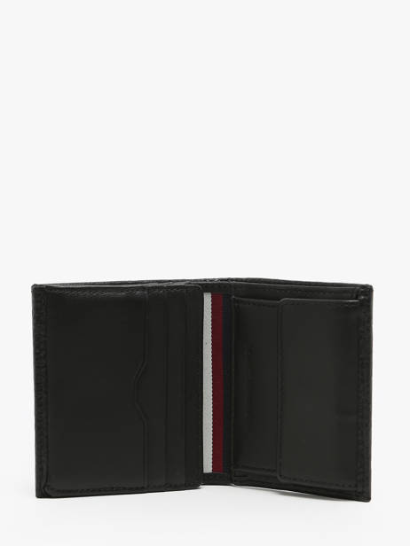 Wallet Leather Tommy hilfiger Black central AM11851 other view 1