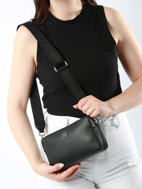 Shoulder Bag Th Essential Recycled Polyester Tommy hilfiger Black th essential AW15724 other view 1