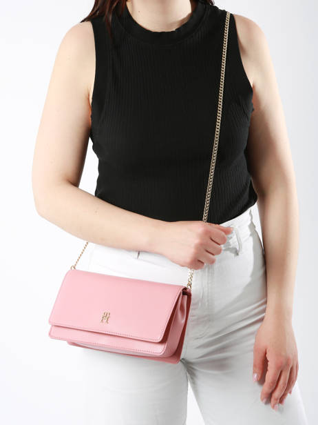 Shoulder Bag Th Refined Tommy hilfiger Pink th refined AW16109 other view 1