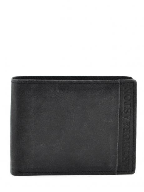 Wallet Leather Arthur & aston Black diego 1438-499