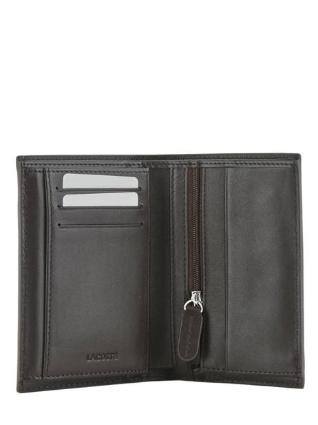 Wallet Leather Lacoste Black fg NH2368FG other view 2