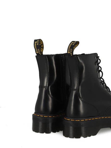 Jadon Platform Boots Leather Dr martens Black women 15265001 other view 3