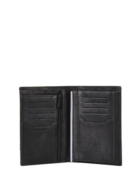 Leather Anchorage Wallet Serge blanco Black anchorage ANC21021 other view 1
