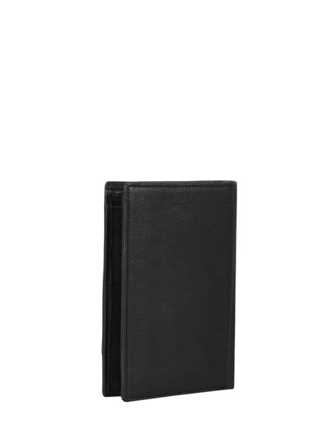 Leather Anchorage Wallet Serge blanco Black anchorage ANC21021 other view 2
