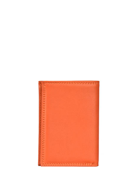 Card Holder Leather Katana Orange marina 753038 other view 2