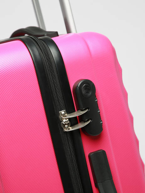 Large Hardside Luggage Alicante Travel Pink alicante L other view 1