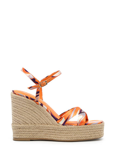 Wedge Sandals Tamaris Orange accessoires 30