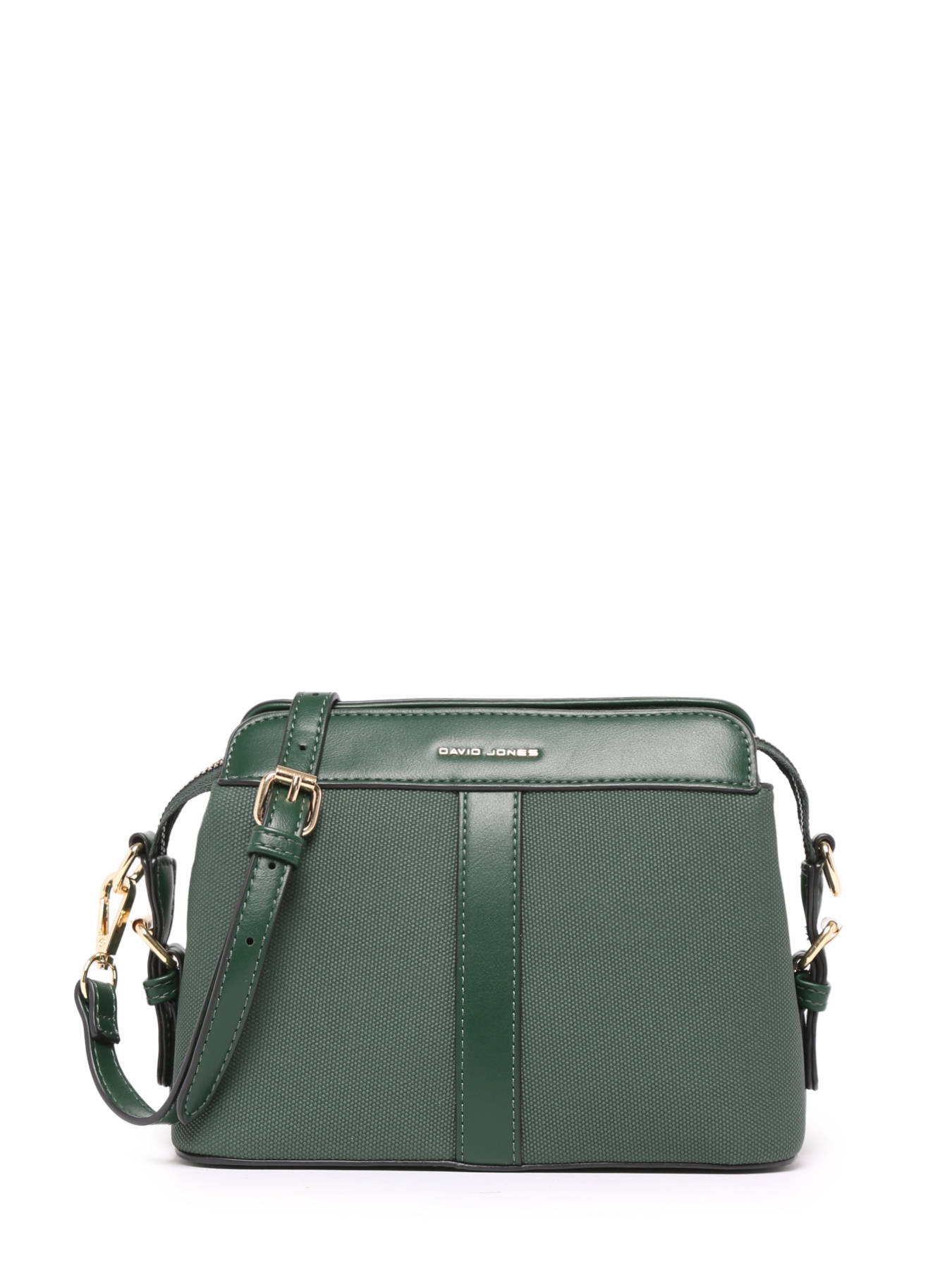Shop David Jones Olive Green Handbag - 6812-1