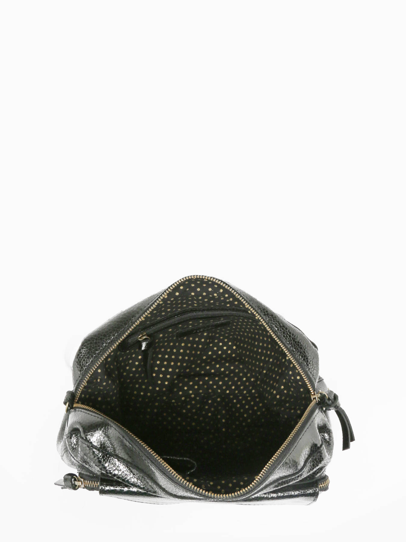 Sac bandouli?�re Pieces PCNAINA XL black pebble en vente au meilleur prix