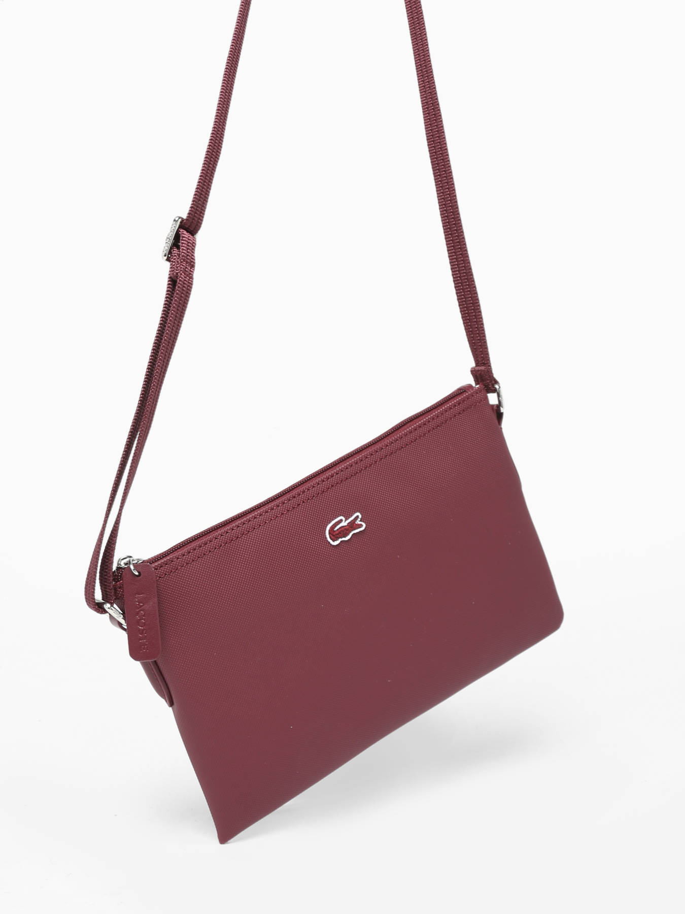 Lacoste Women's L.12.12 Concept Flat Crossover Bag