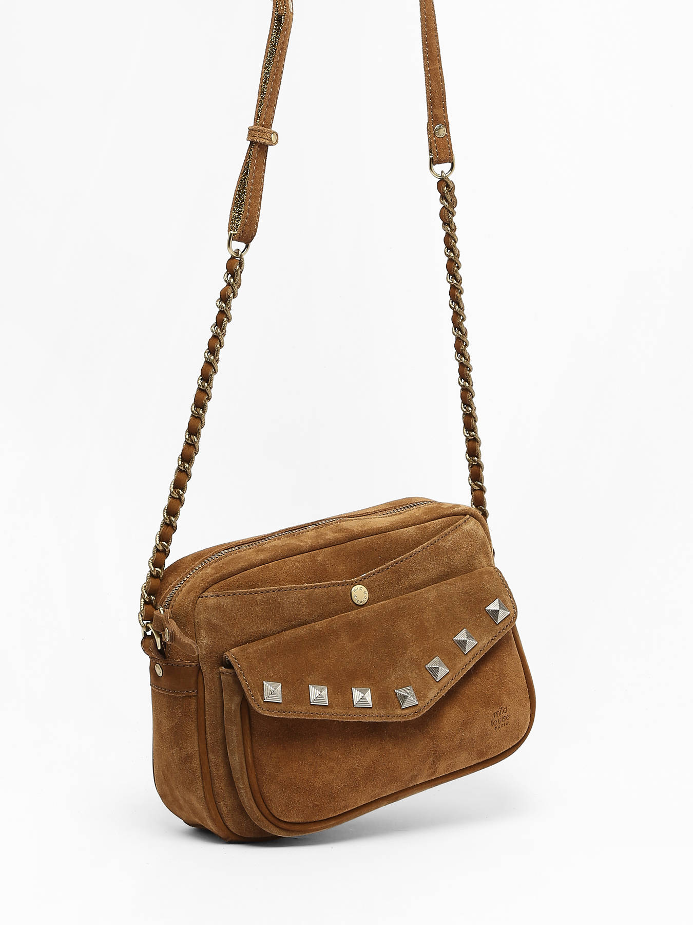Mila Louise Shoulder, Leather Messenger Bag