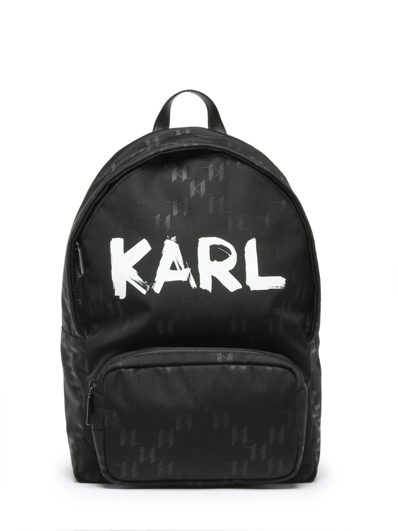 Leather backpack Karl Lagerfeld Black in Leather - 40489834