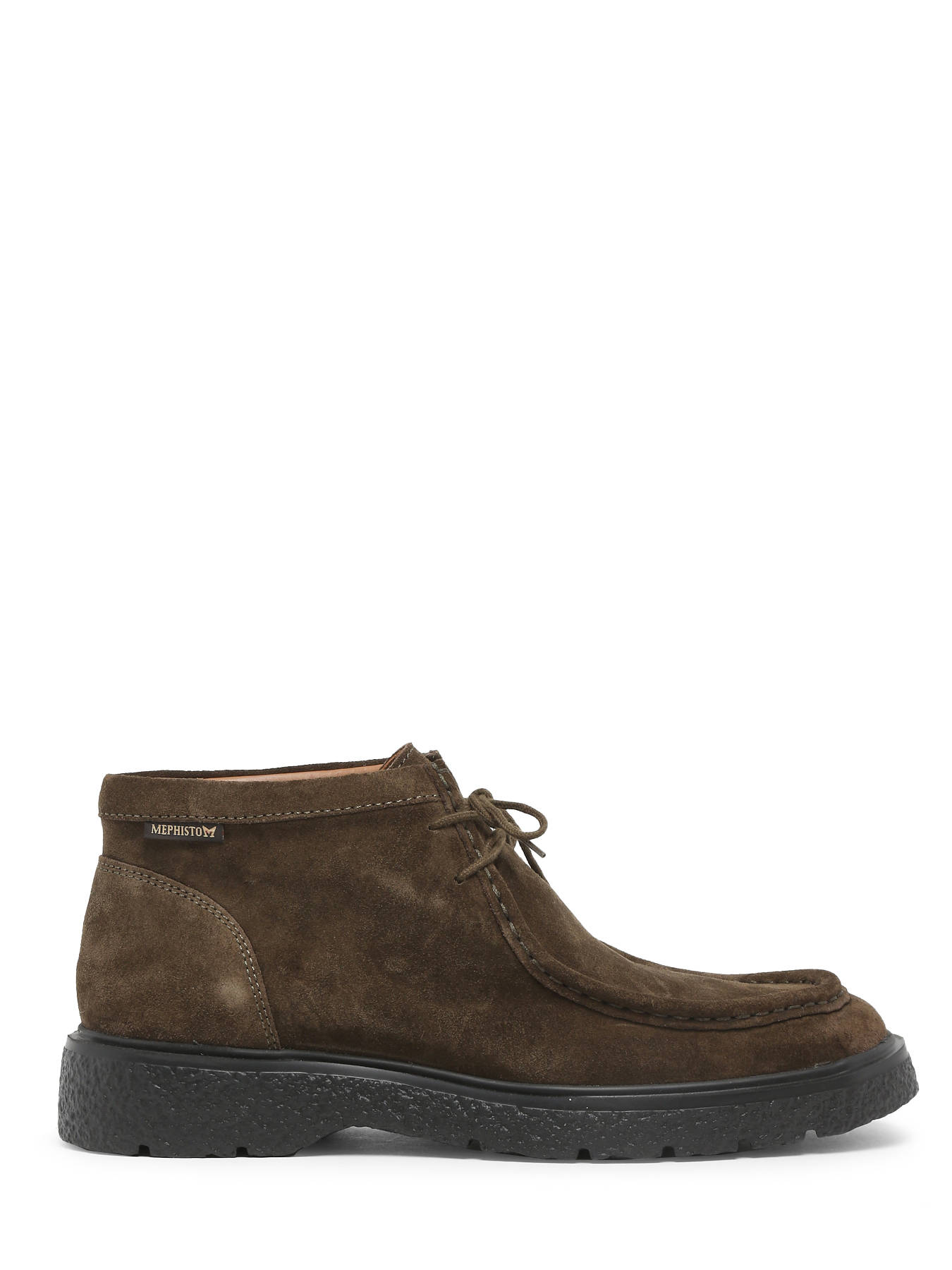 Chaussures Femme Mephisto - Cuir Marron, Laçage, Taille 37.5, Talon 3 Cm, Occasion