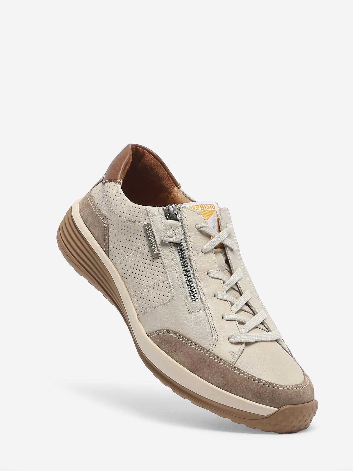 Sneakers in pelle Bianco BIANCO Borbonese