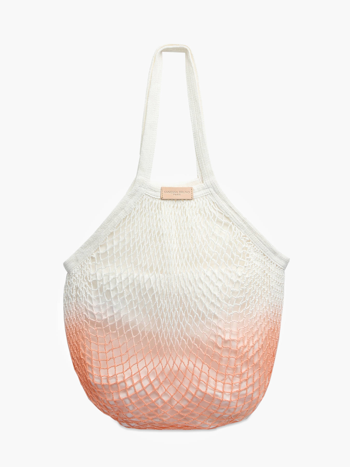 Promo: -50%] Sac porté épaule Vanessa Bruno FILET TIE-DYE blanc