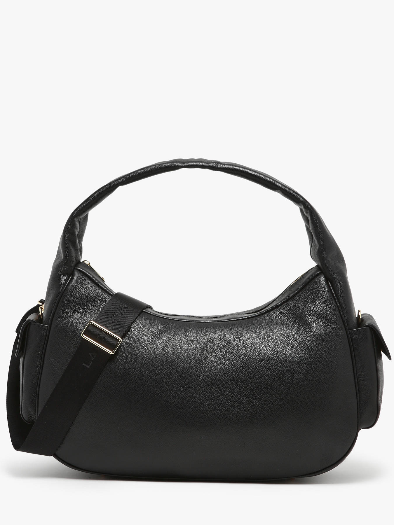Sac port?� ?�paule Lancaster 547-110 noir en vente au meilleur prix