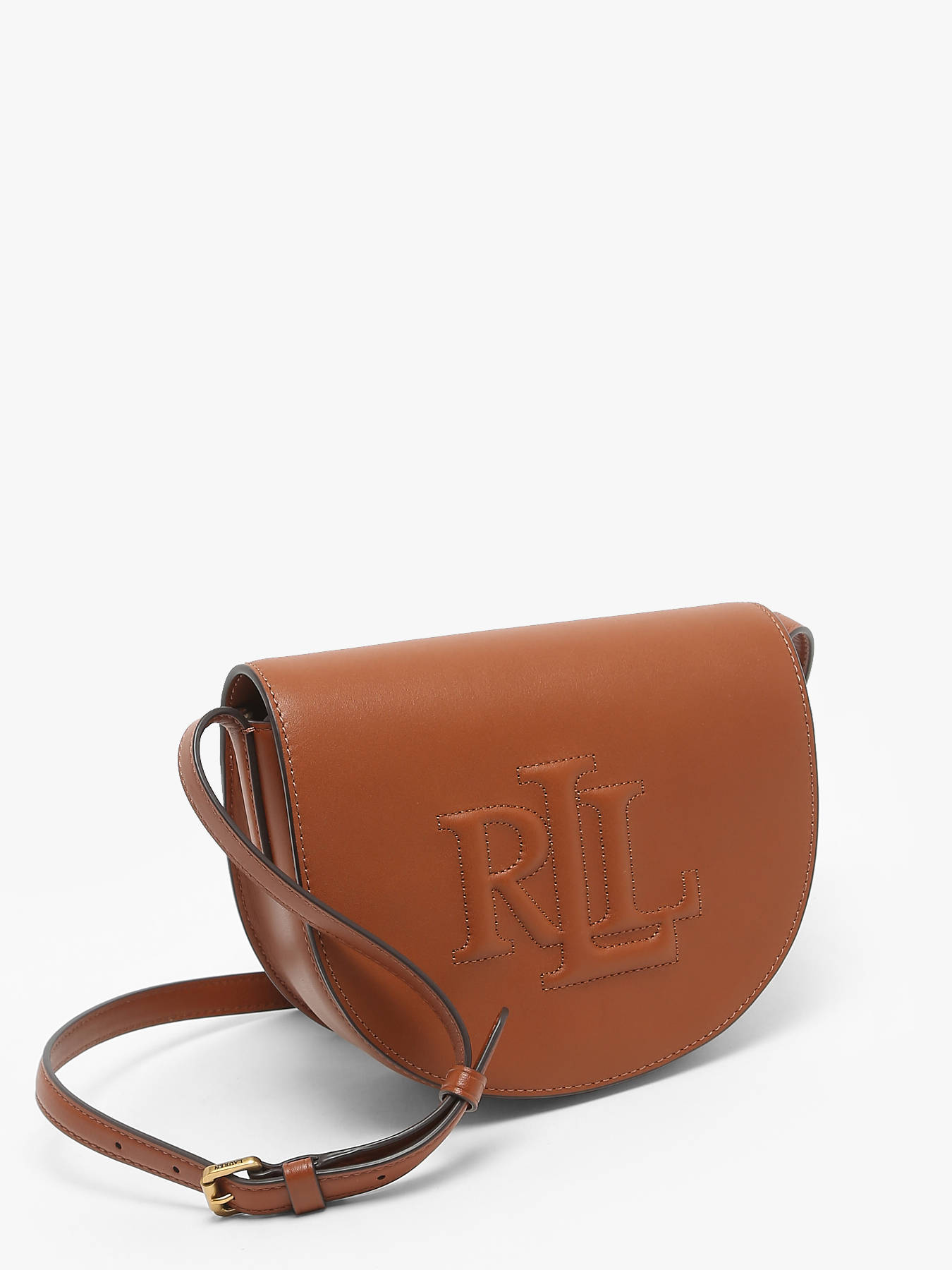 Sac bandoulière Lauren Ralph Lauren Witley lauren tan en vente au