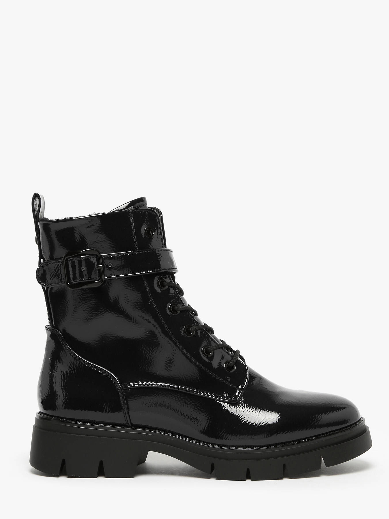 Bottines Tamaris à Talon Bloc - Cuir Synthétique - Amorti ANTIshokk - Style épuré Pour Bureau Et Ville
