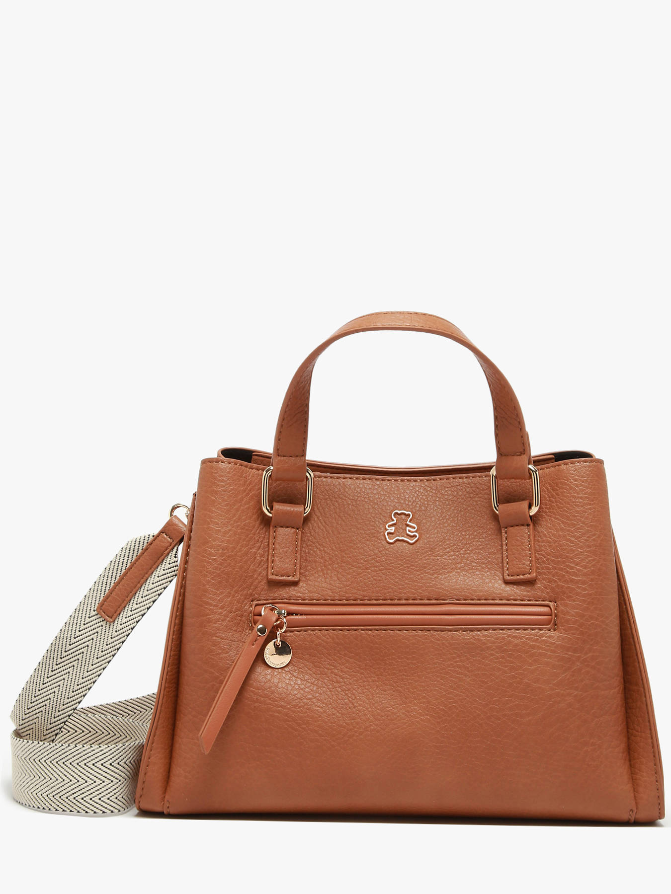 Sac Bandouli Sac BandouliÃ¨re Lulu Castagnette Castagnette Marron