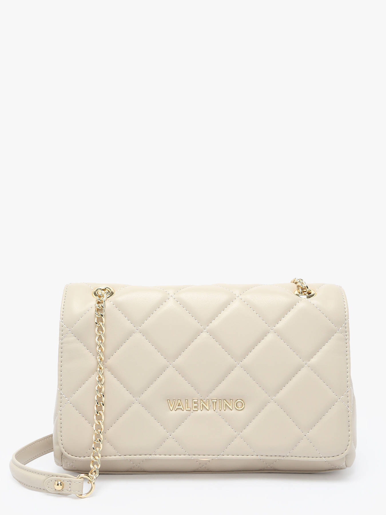 Sac Bandoulière Valentino Ocarina Crossbody Bag - Couleur Ecru/Ivoire - 100% Polyuréthane - Neuf Avec étiquettes - Fabriqué En Italie
