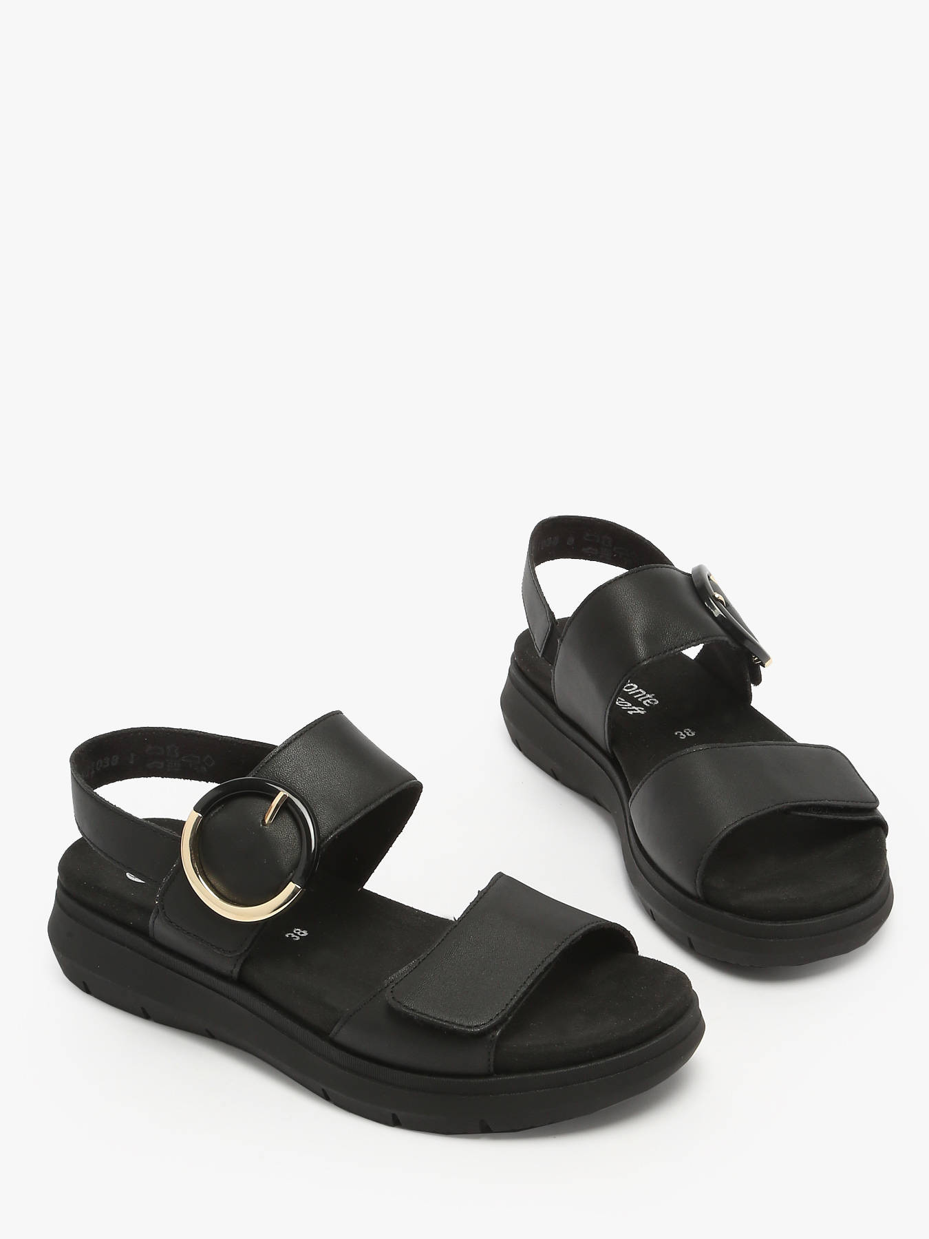 Elba Sandale Sandale CompensÃ©e Haute Espadrille Sandales Blanches