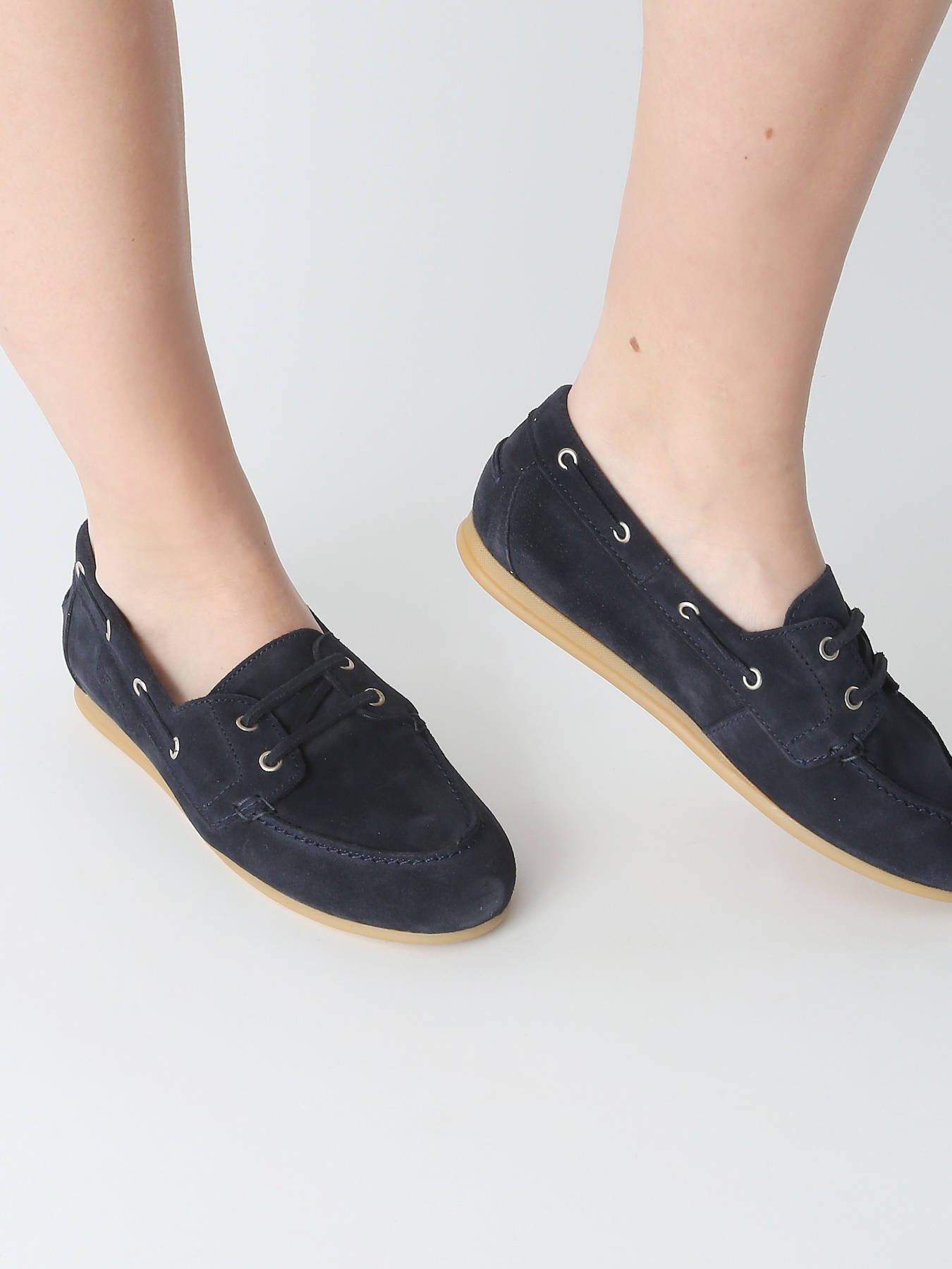 Mocassin Tamaris Femme 1-24602-44 - Confort, Semelle Basse, Lacets