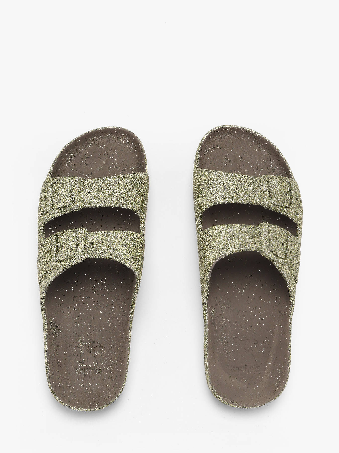 Cacatoes Not Rated Sparkle Sandals Caramel And Sun Trancoso Black