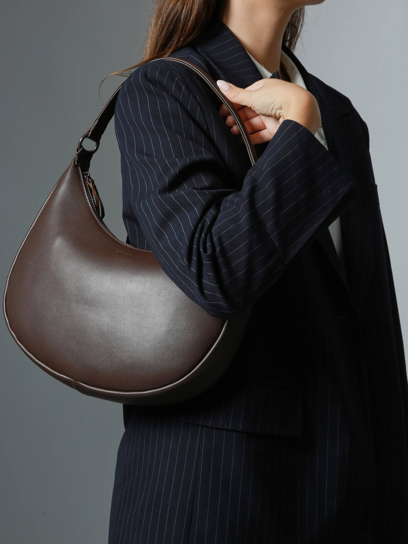 Sac porté épaule Etrier EOXE017M chocolat en vente au meilleur prix