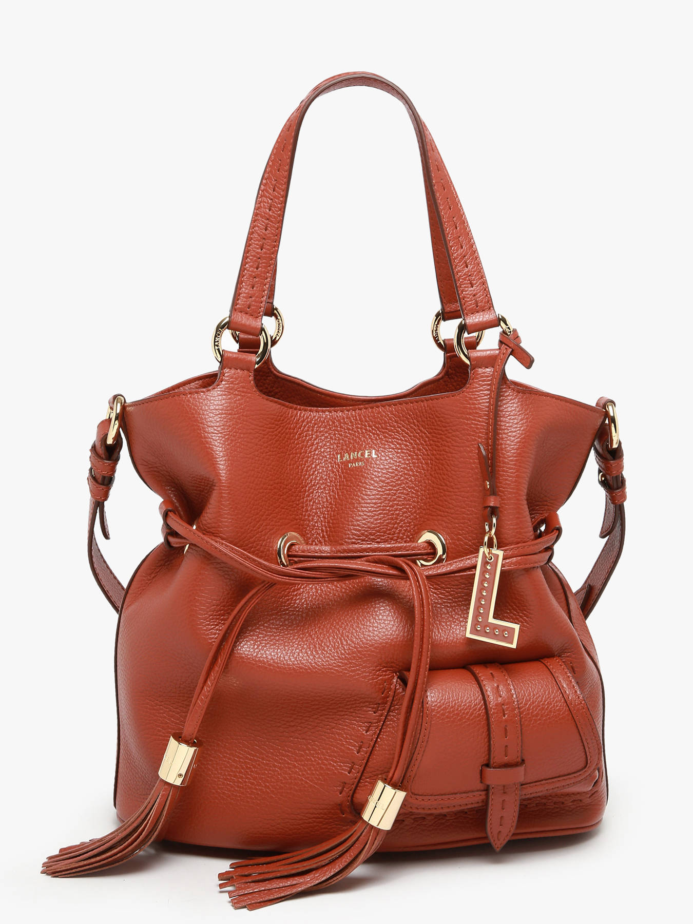 à Main Lancel Sac Lancel Premier Flirt Marron Sac à Main LANCEL