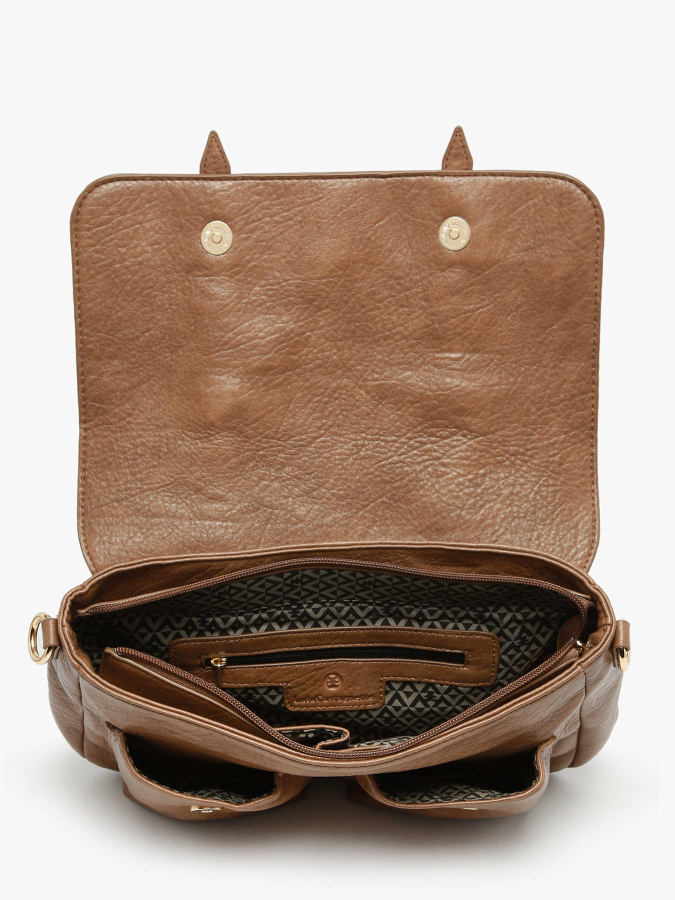 Sac bandoulière Lulu Castagnette ZAYANN naturel en vente au