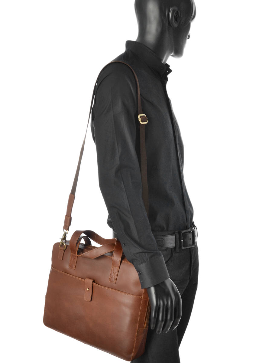 porte document marron