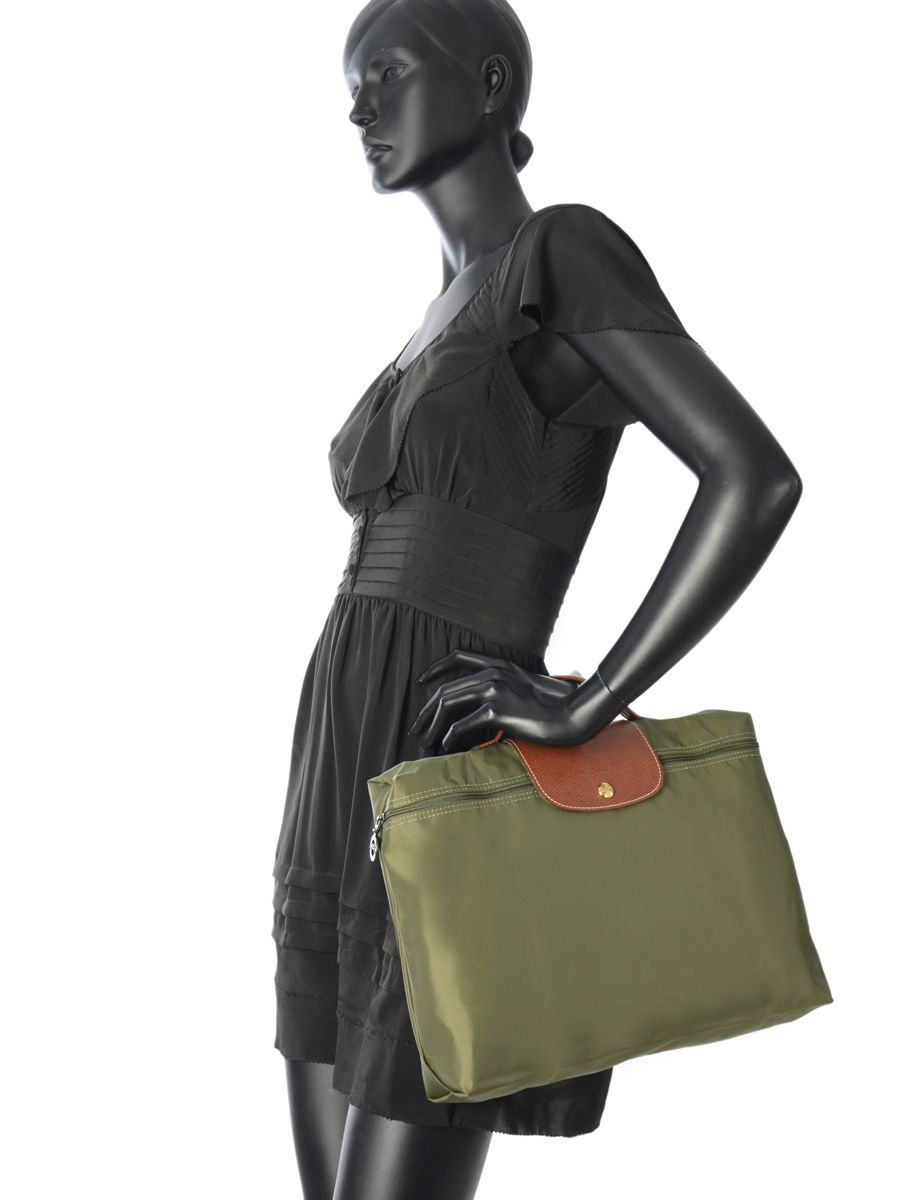 serviette longchamp pliage