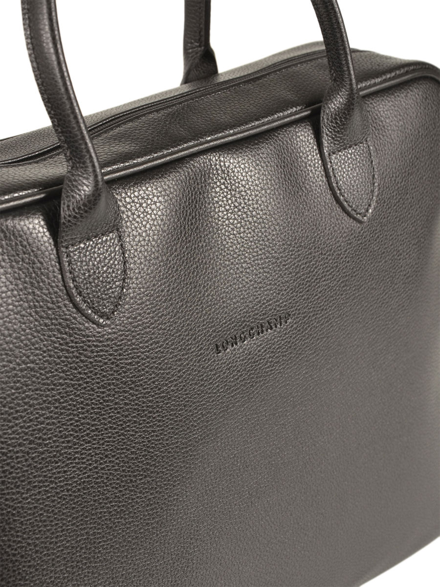 longchamp leather briefcase